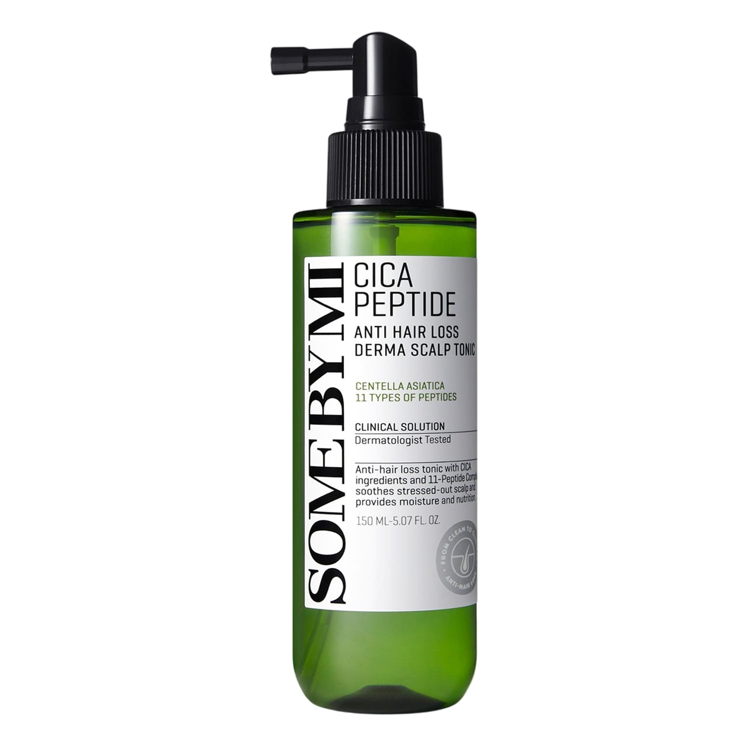 Укрепляющий тоник против выпадения волос Cica Peptide Anti Hair Loss Derma Scalp Tonic, 150 мл