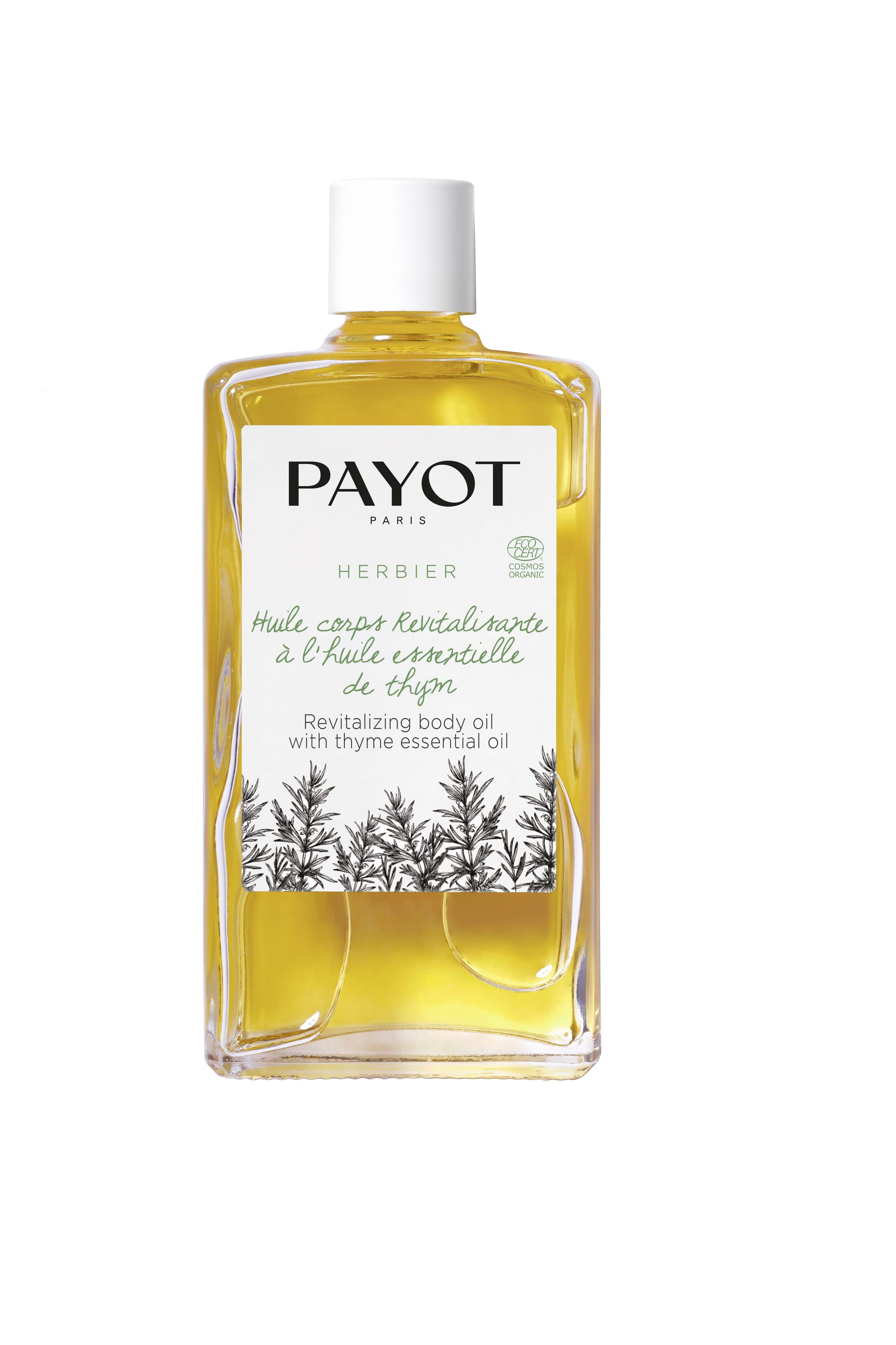 Восстанавливающее масло для тела с тимьяновым маслом HERBIER Revitalizing body oil with thyme essential oil, 95 мл