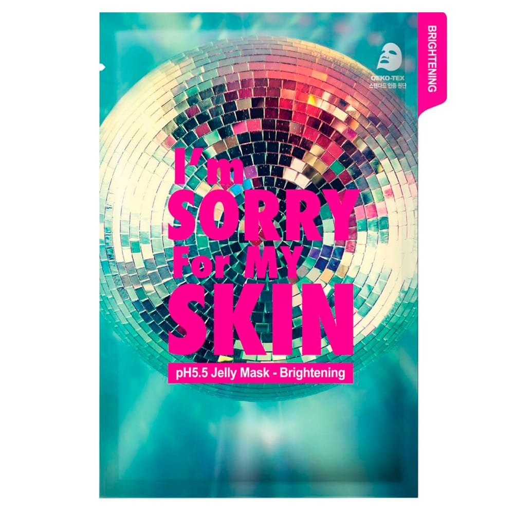 Придающая сияние тканевая гель-маска для лица pH5.5 Jelly Mask -  Brightening, 33 мл