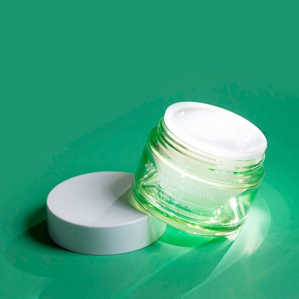 Успокаивающий, увлажняющий крем для лица Tenzero Teatree Clearing Water Cream, 50 г - фото 4