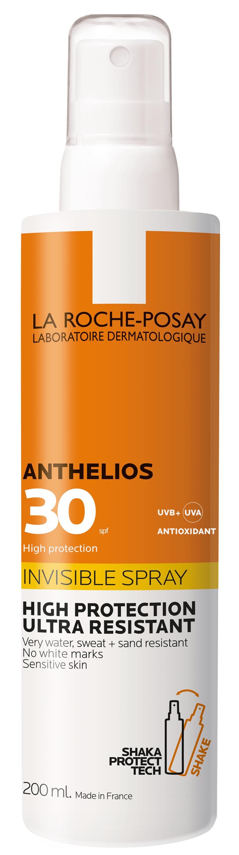 La Roche-Posay Anthelios Невидимый спрей для лица и тела SPF 30, 200 мл   