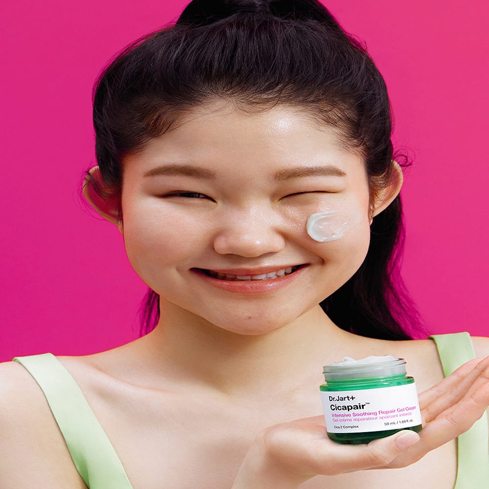 Интенсивный успокаивающий восстанавливающий крем-гель Dr.Jart+ Cicapair Intensive Soothing Repair Gel Cream 50 мл - фото 4