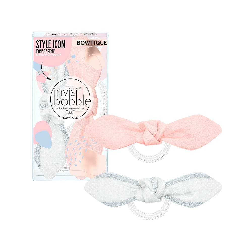 Резинка для волос Bowtique Duo Nordic Breeze Summer Lemming Go, 2 шт