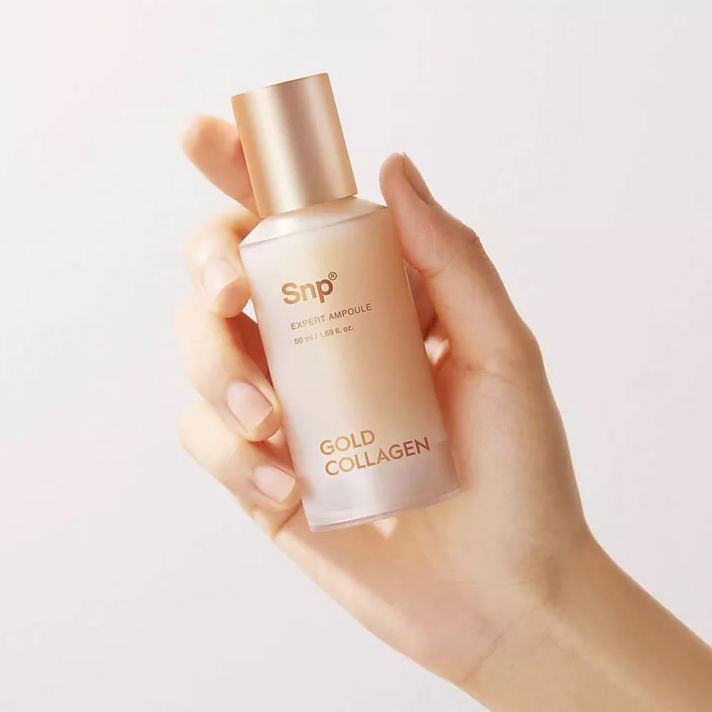 Увлажняющая сыворотка для сияния кожи лица Gold Collagen Expert Ampoule, 50 мл - фото 2