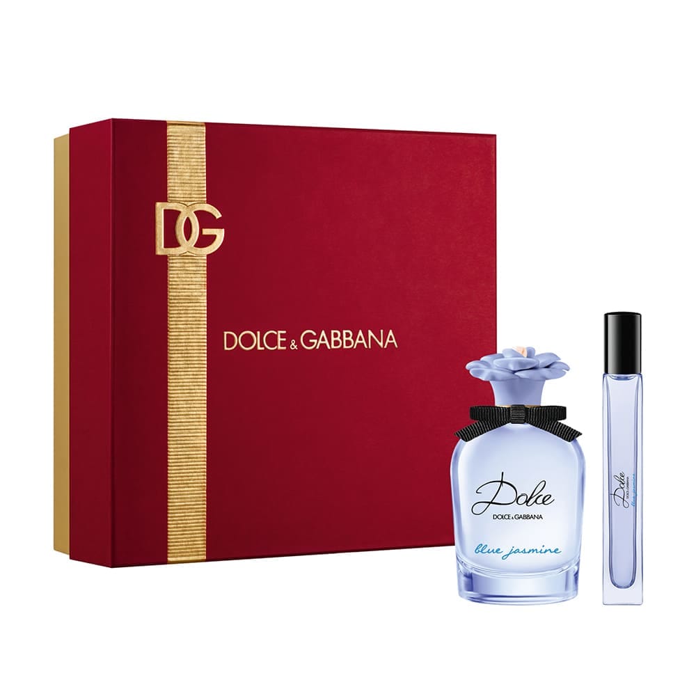 Набор парфюмерный Dolce&Gabbana Dolce Blue Jasmin (Парфюмерная вода, 75 мл + Парфюмерная вода, 10 мл)