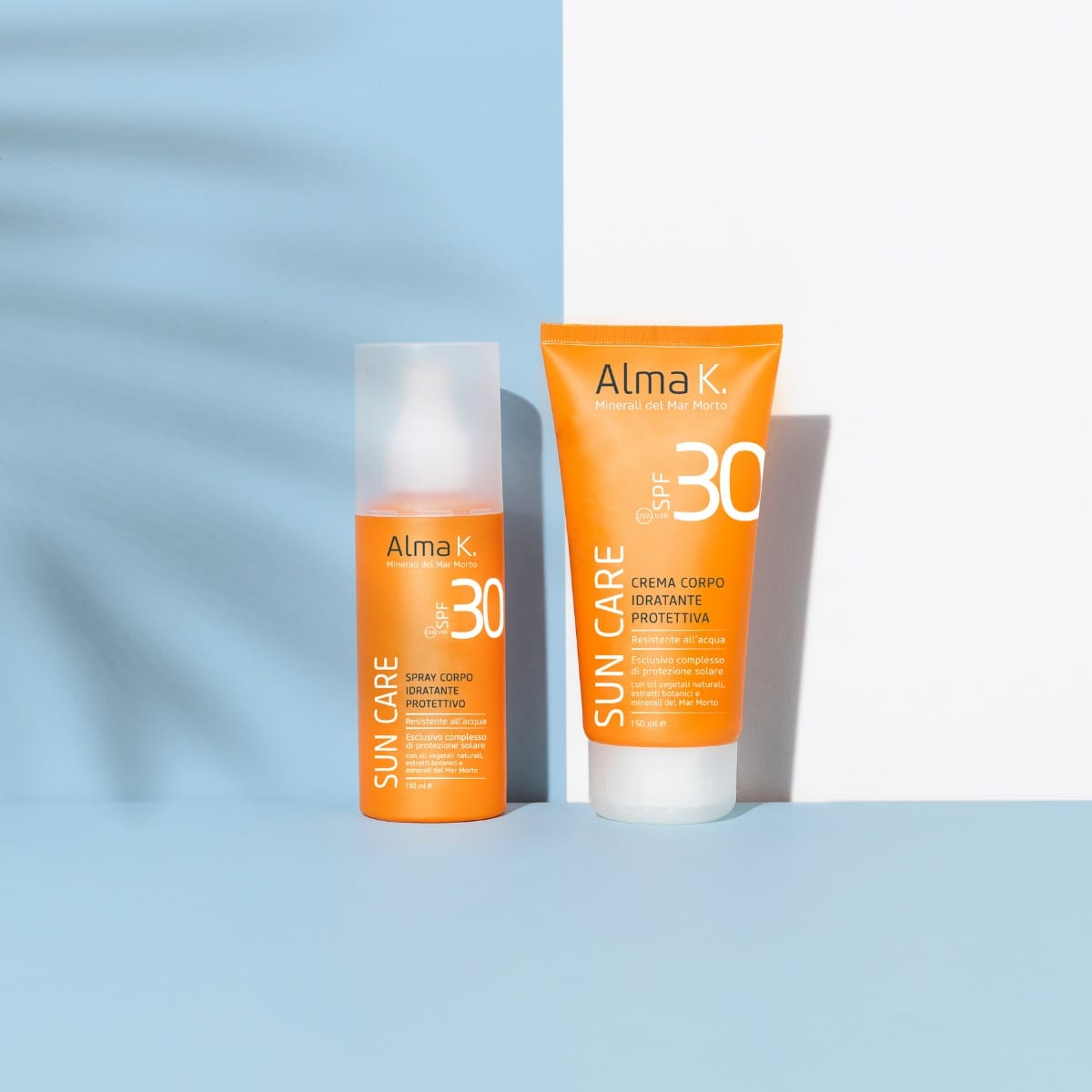 Увлажняющий солнцезащитный водорезистентный спрей для тела SPF 30 с натуральными растительными маслами, экстрактами и минералами мёртвого моря Sun Care / Protective Moisturizing Body Spray SPF 30, 150 мл - фото 2