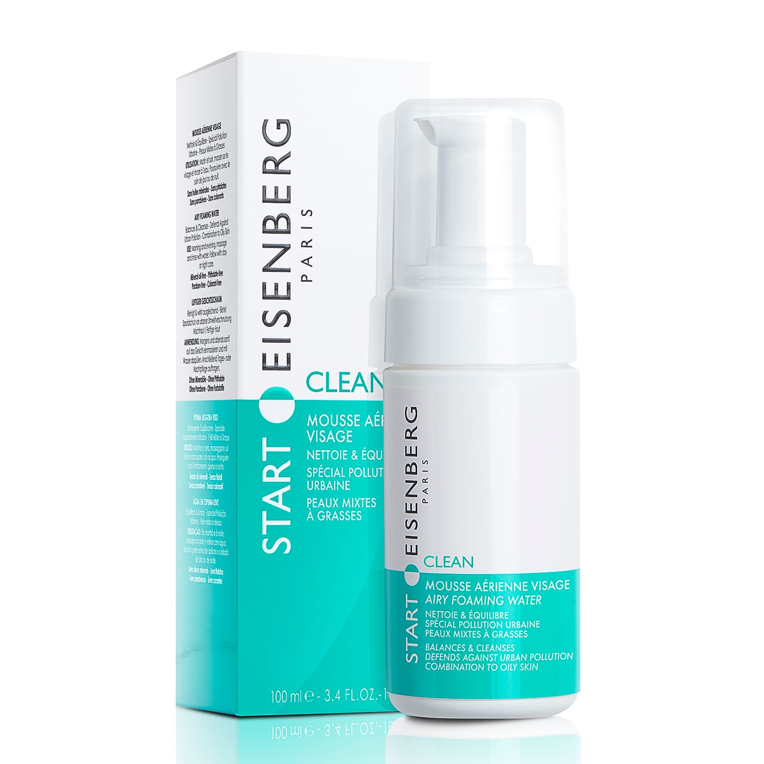 Воздушная пенка для лица START CLEAN MOUSSE AERIENNE VISAGE 100 мл - фото 2
