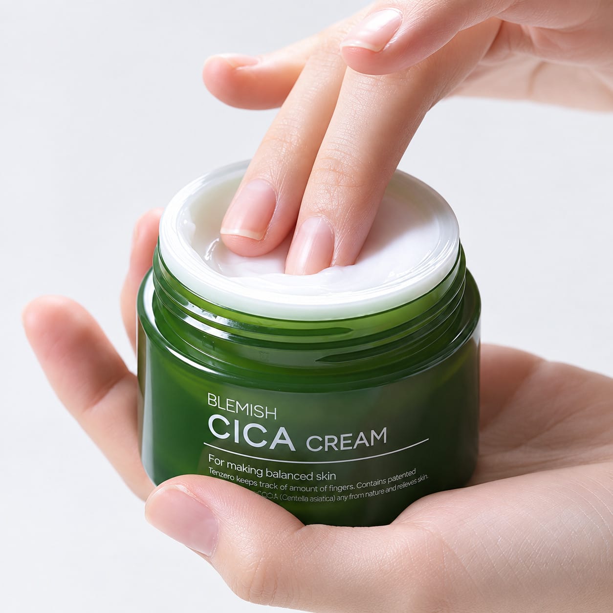 Смягчающий, питательный крем для лица против морщин Tenzero Blemish Cica Cream, 50 мл - фото 2