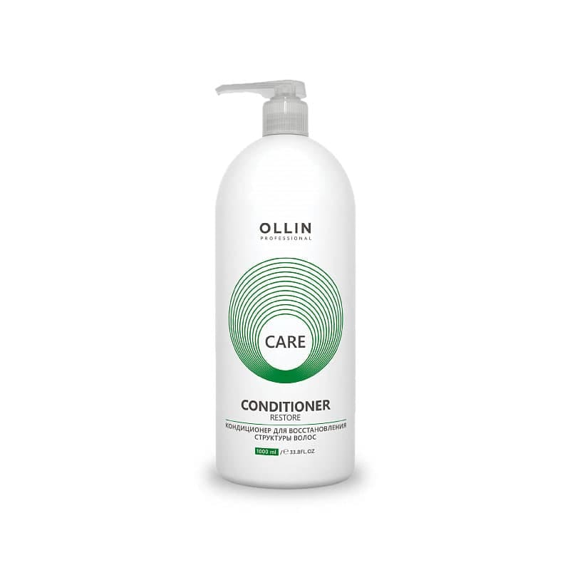 Ollin Care Кондиционер для восстановления структуры волос, 1000 мл