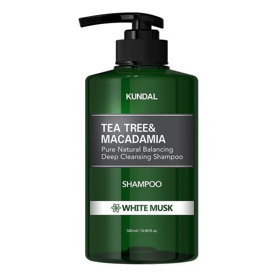 Шампунь KUNDAL TEA TREE & MACADAMIA DEEP CLEANSING SHAMPOO WHITE MUSK, 500 мл
