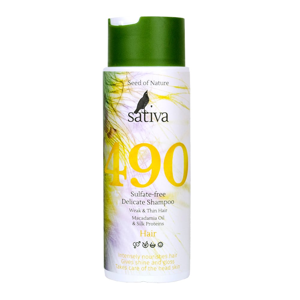 Бессульфатный шампунь деликатный Sulfate-free Delicate Shampoo №490, 250 мл