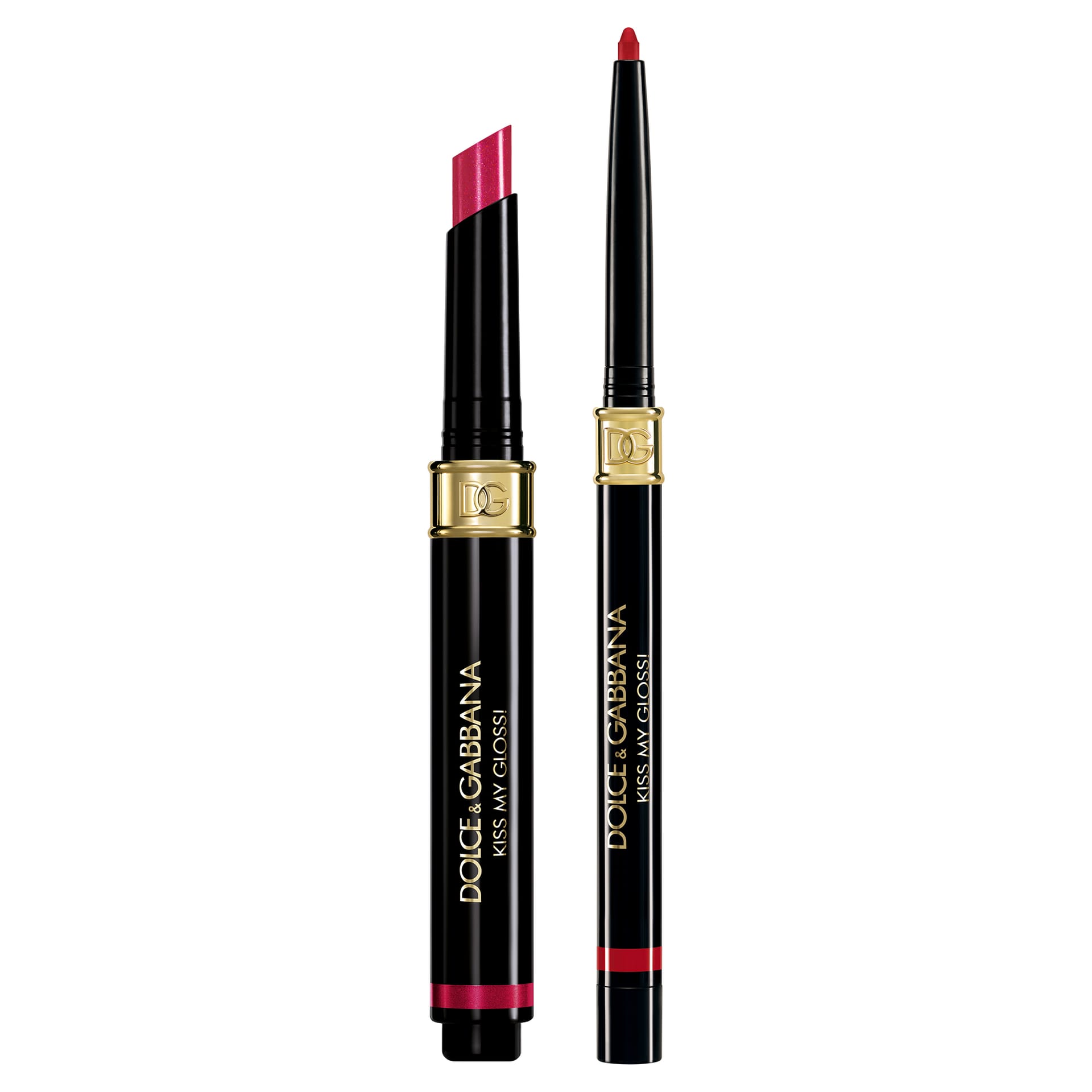 Блеск-стик для губ+карандаш для губ Kiss My Gloss!/4D Gloss Stick & Lip Liner Duo, 1г+0,1г