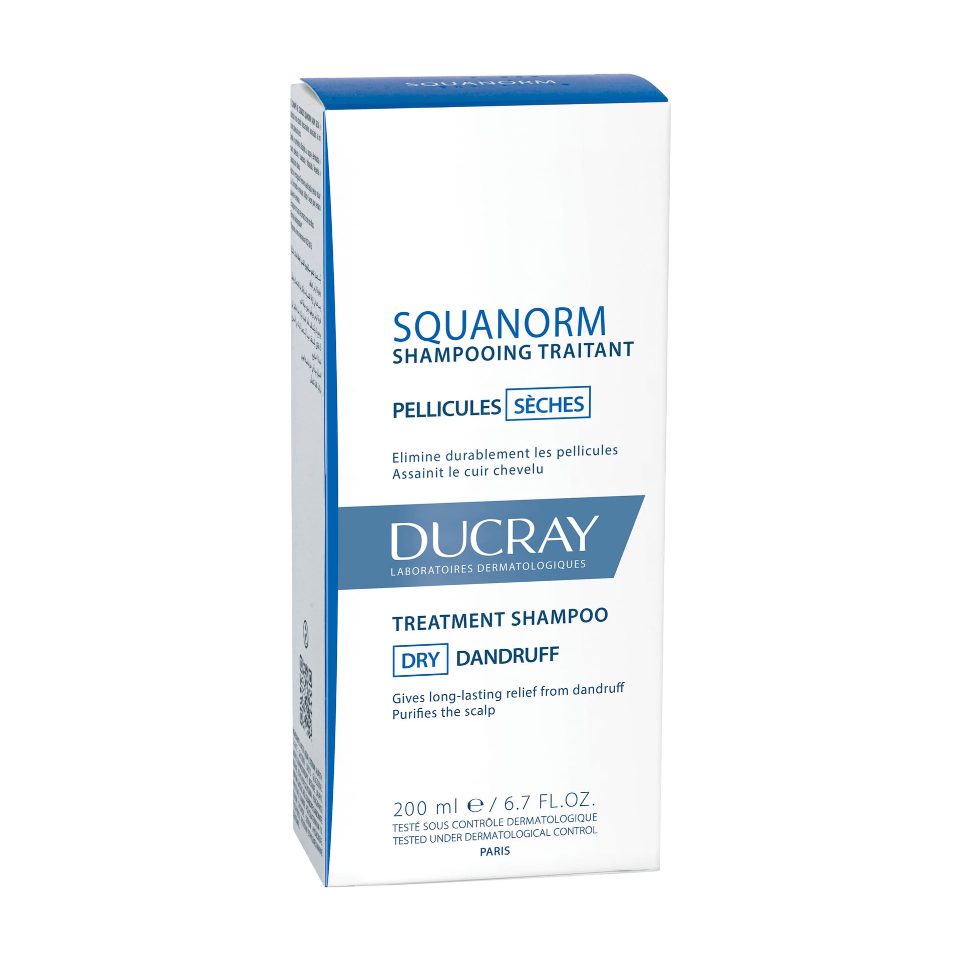 Шампунь против сухой перхоти Ducray Squanorm, 200 мл - фото 3