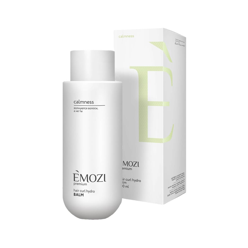 Бальзам увлажняющий для кудрявых волос Emozi Premium "Calmness" Curl Hydro Balm, 400 мл - фото 2