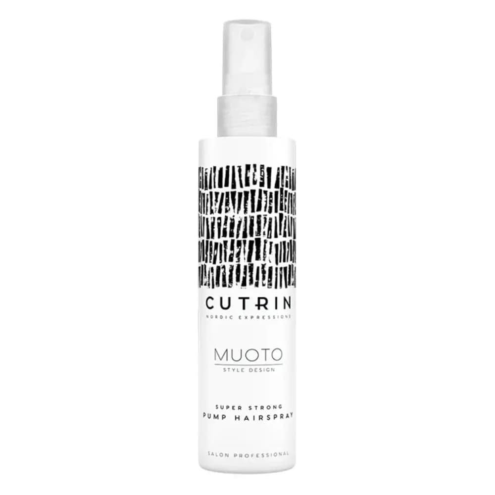 CUTRIN Лак-спрей экстрасильной фиксации Muoto Extra Strong Pump Hairspray, 200 мл