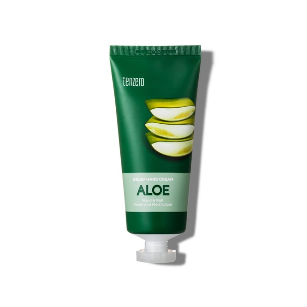 Крем для рук и ногтей увлажняющий Tenzero Relief Hand Cream Aloe, 100 г
