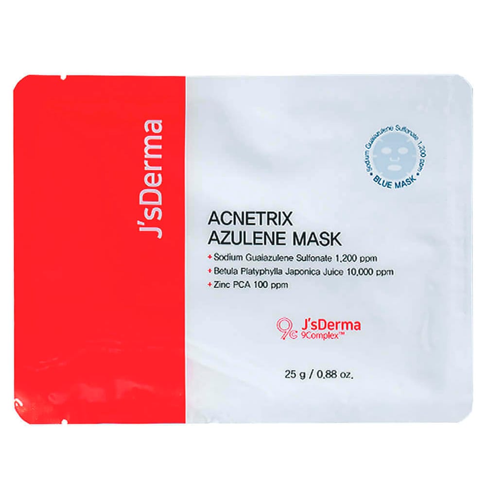 Успокаивающая тканевая маска для лица Acnetrix Azulene Mask, 25 г