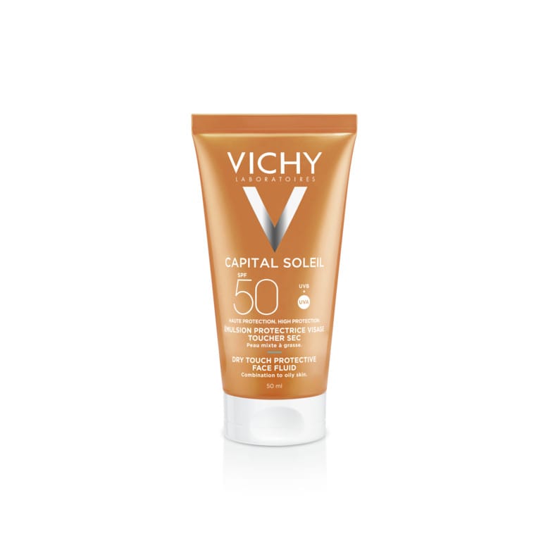 Матирующая эмульсия для лица Capital Ideal Soleil SPF50, 50 мл