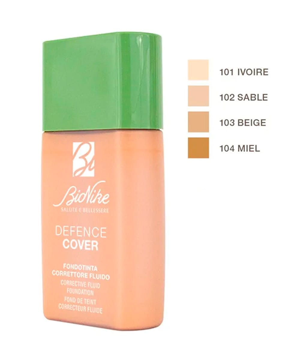 Тональная основа с SPF 30 DEFENCE COVER Fluid, тон 102, 40 мл - фото 2