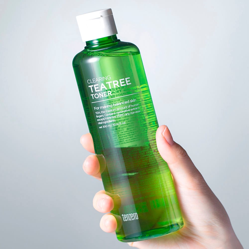 Успокаивающий, увлажняющий тонер для лица Tenzero Clearing Teatree Toner, 300 мл - фото 3