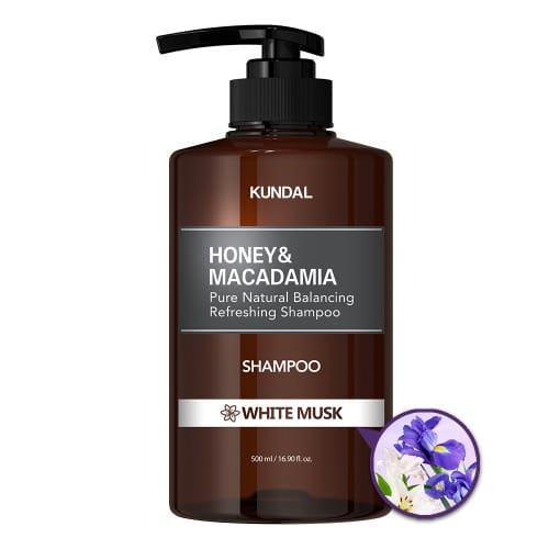 Шампунь KUNDAL HONEY & MACADAMIA NATURE SHAMPOO WHITE MUSK, 500 мл