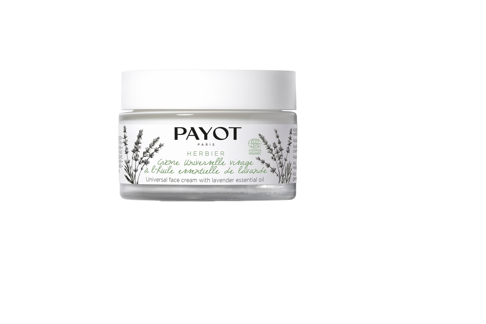 Универсальный крем для лица с маслом лаванды HERBIER Universal face cream with lavender essential oil, 50 мл