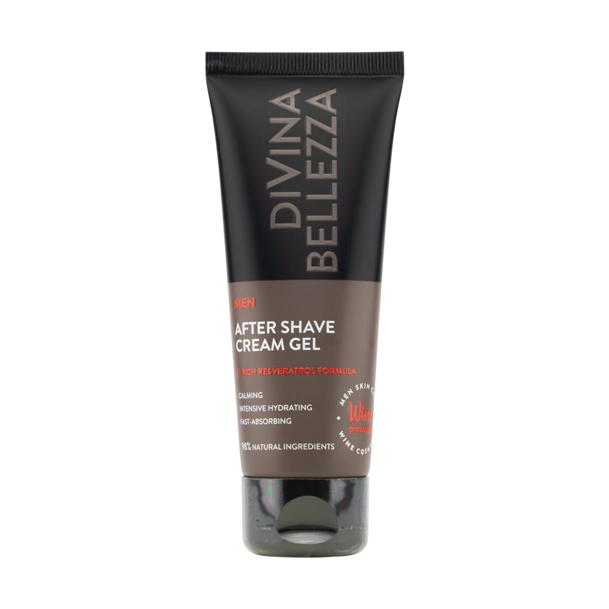 Увлажняющий крем-гель после бритья на вине для мужчин Wine Moisturising After Shave Cream Gel for Men, 75 мл