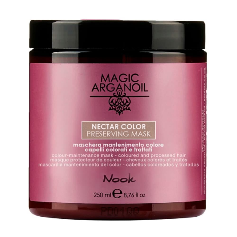 Nook Шампунь для сохранения цвета окрашенных волос Магия Арганы Nook MAGIC ARGANOIL NECTAR COLOR PRESERVING SHAMPOO colour maintenance shampoo 250 мл