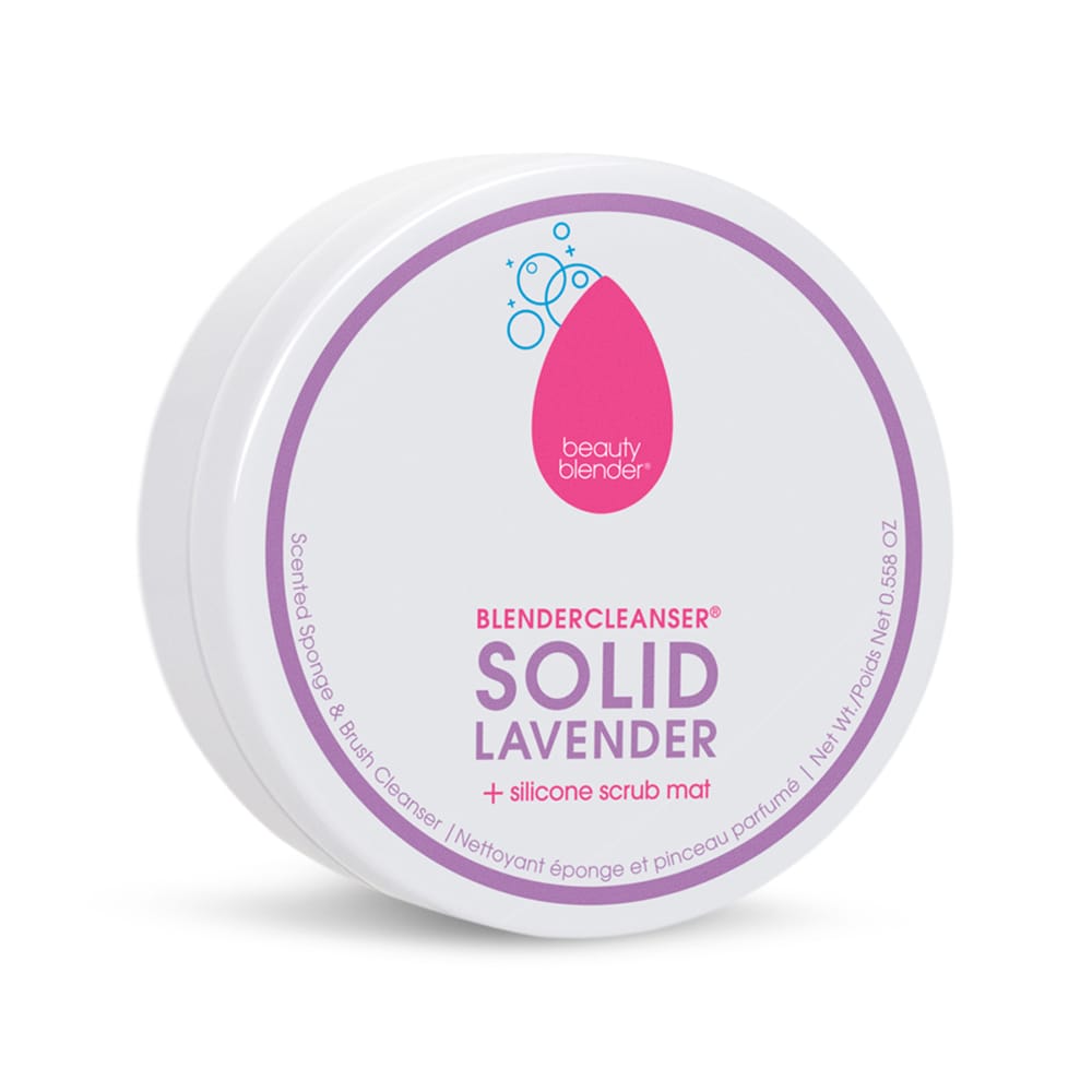 Мыло для очищения спонжей и кистей с лавандой Blendercleanser Solid Lavender, 15 г
