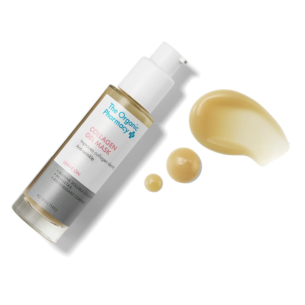 Укрепляющая несмываемая гель-маска для лица против морщин Collagen Gel Mask, 50 мл - фото 2