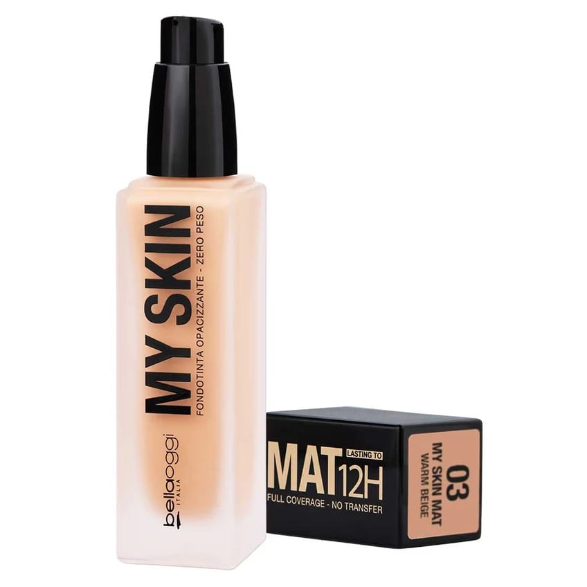 Стойкий матовый тональный крем My Skin Mat 12H - фото 4