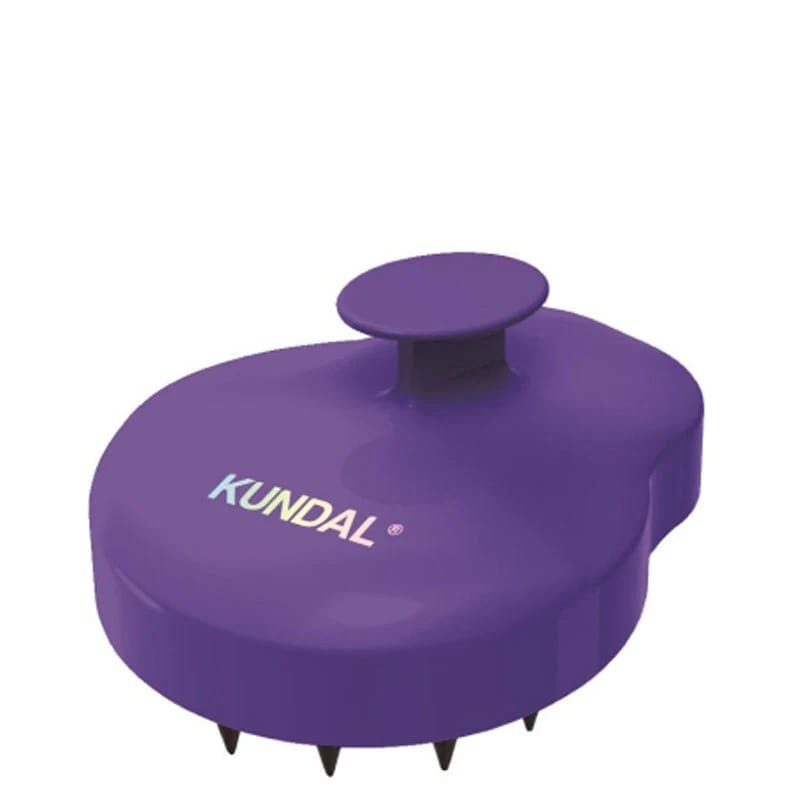 Массажная силиконовая щетка для мытья головы Kundal