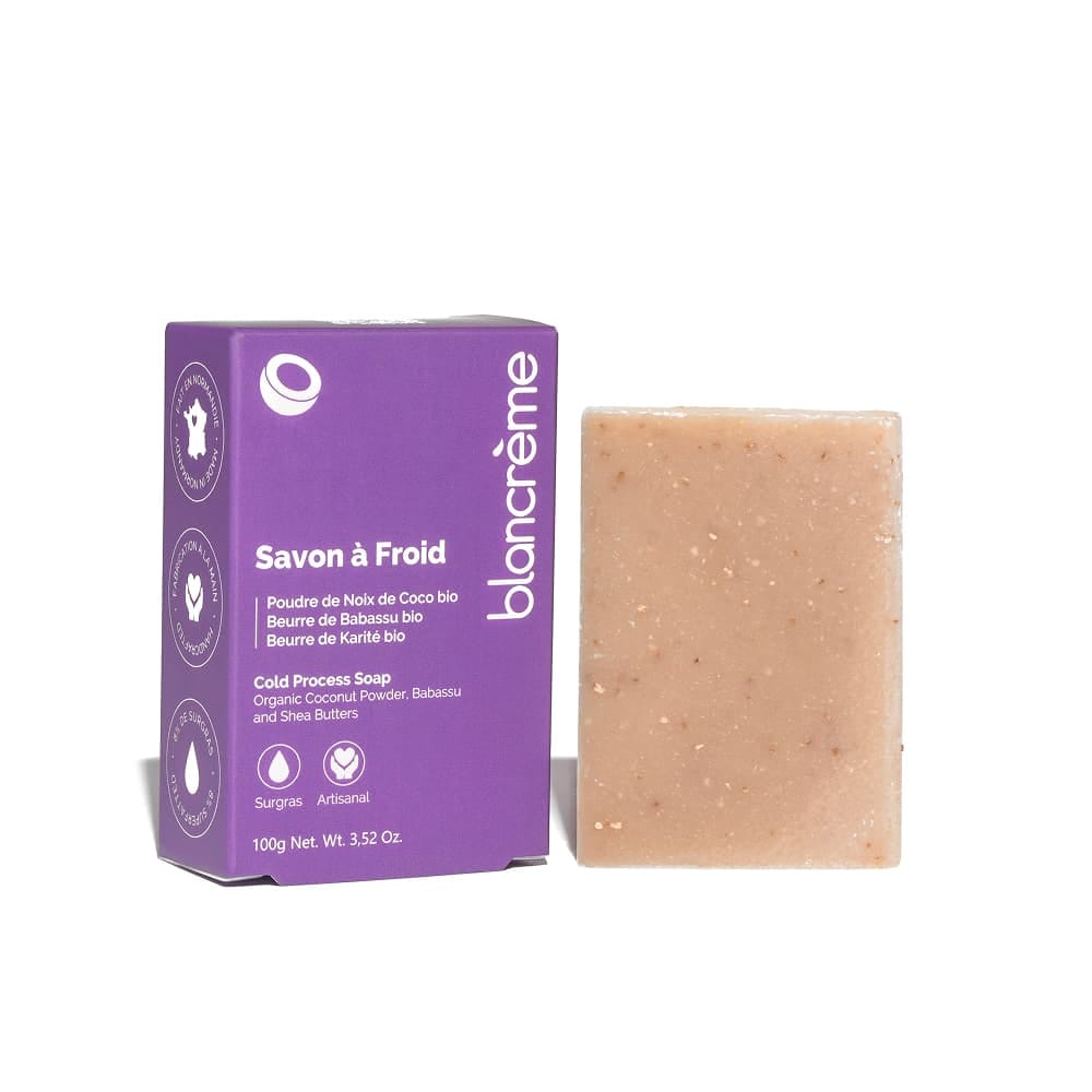 Мыло туалетное твёрдое Кокос Savon à Froid, 100 г