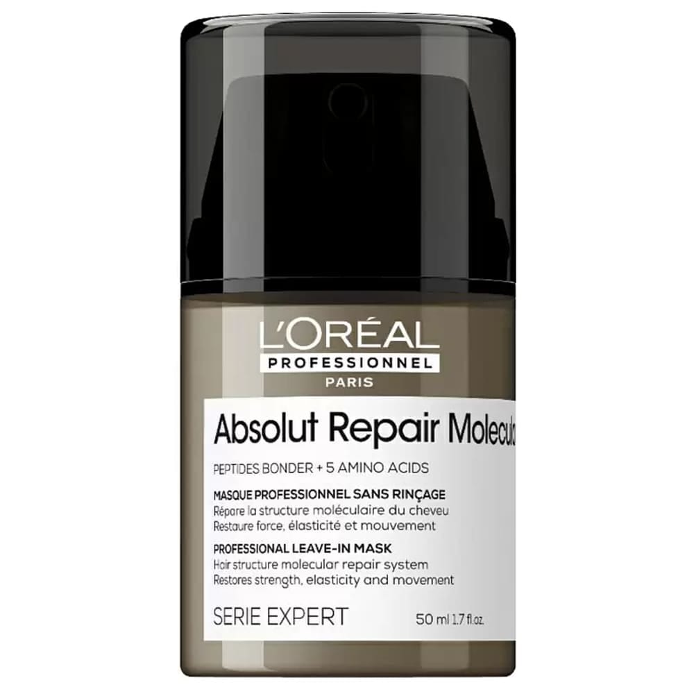 Маска термозащитная для поврежденных волос L'Oreal Professionnel Serie Expert Absolut Repair Molecular, 50 мл