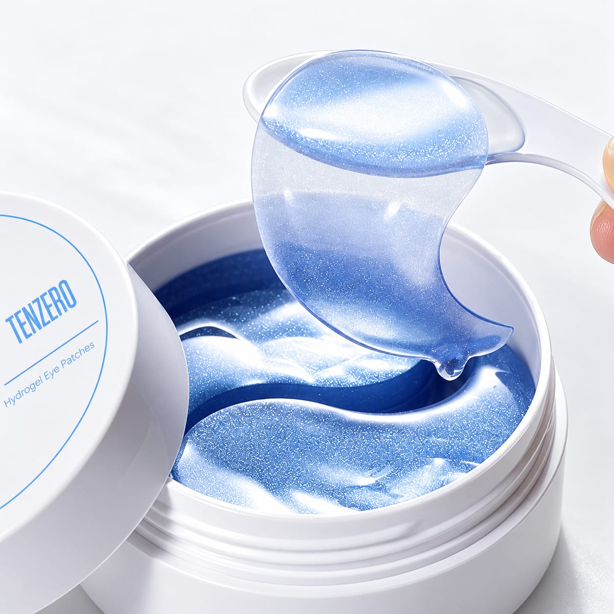 Увлажняющие, коллагеновые гидрогелевые патчи для кожи вокруг глаз Tenzero Moisture Collagen Hydrogel Eye Patch, 90 г - фото 2