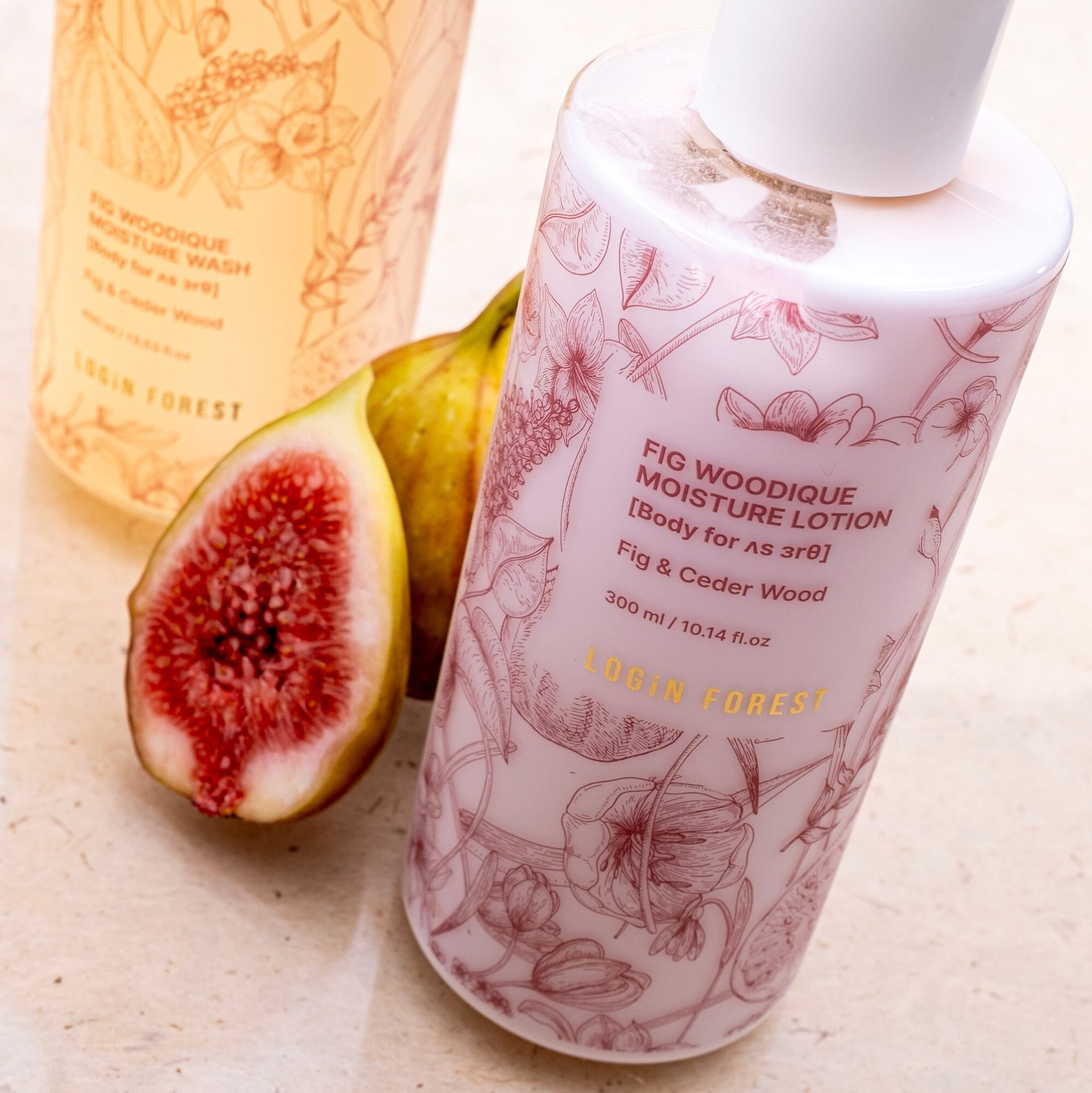 Лосьон для тела увлажняющий Login Forest Fig Woodique Moisture Lotion, 300 мл - фото 3