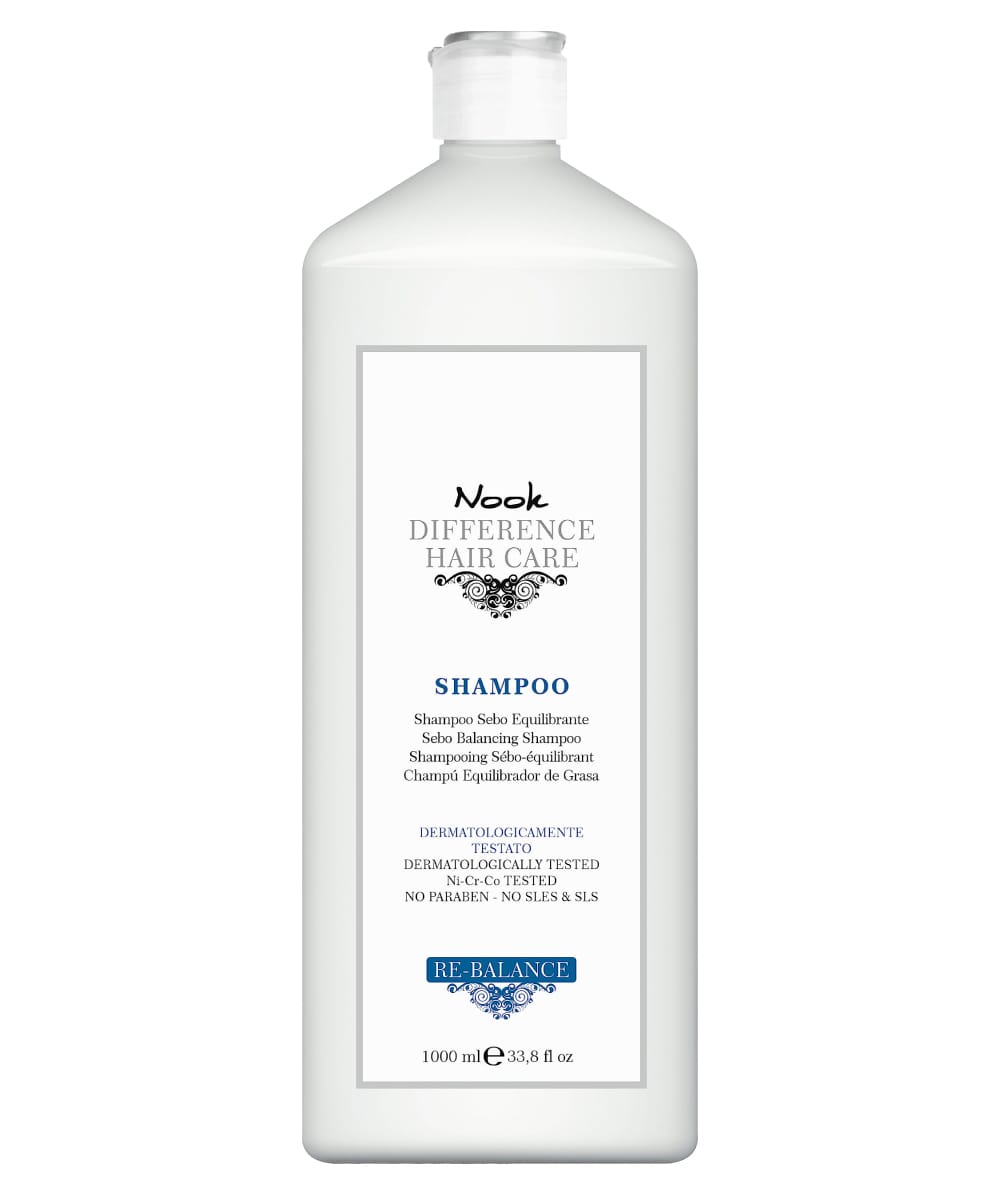 Шампунь для жирных волос Difference Hair Care Re-Balance / Sebo Control Shampoo, 1000 мл