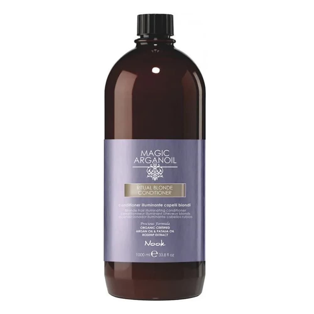 Nook Кондиционер для светлых и обесцвеченных волос Магия Арганы Nook MAGIC ARGANOIL BLONDE STORY CONDITIONER blonde and bleached hair, 1000 мл