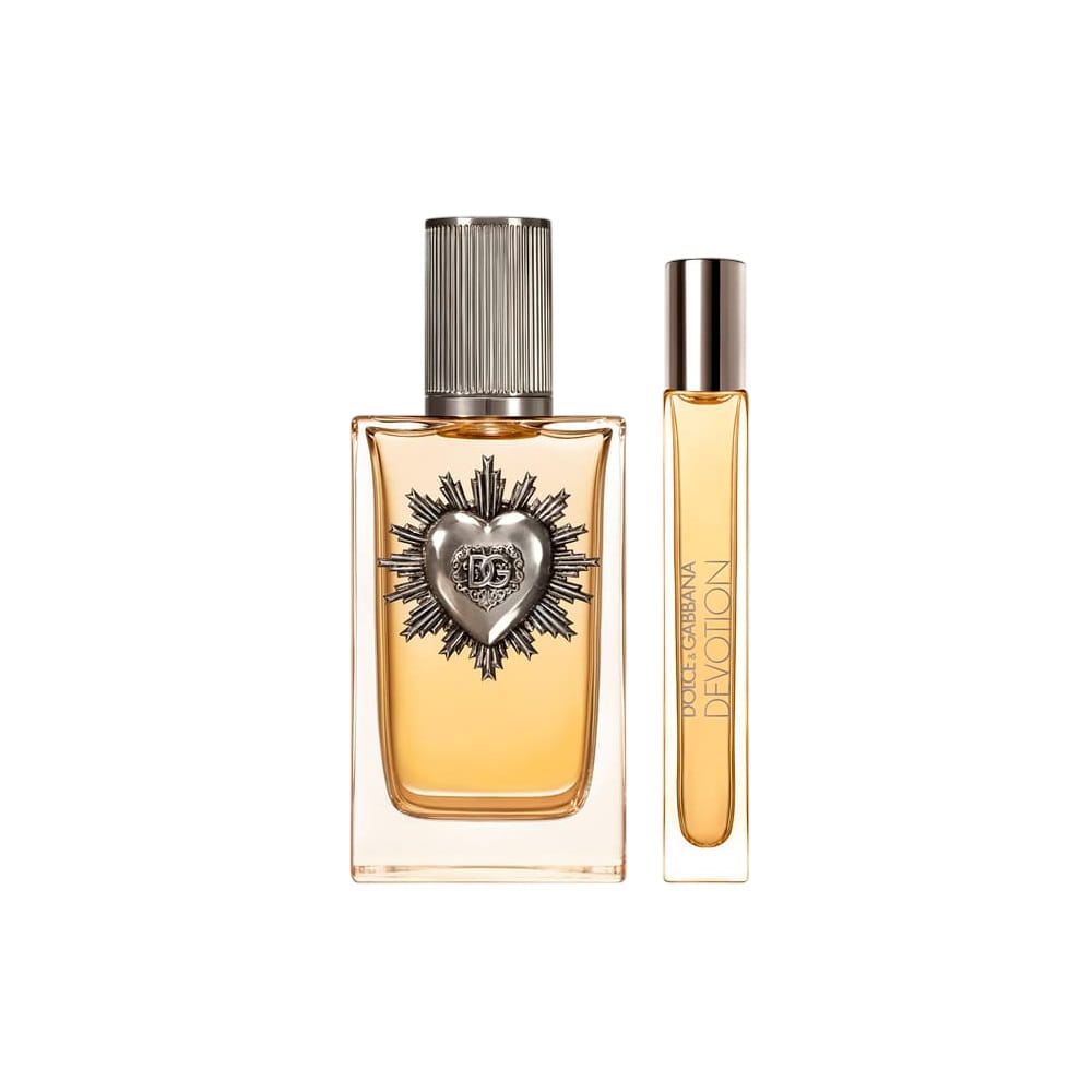 Парфюмерный набор Dolce&Gabbana Devotion Pour Homme (Парфюмерная вода, 100 мл+Парфюмерная вода,10 мл) - фото 2