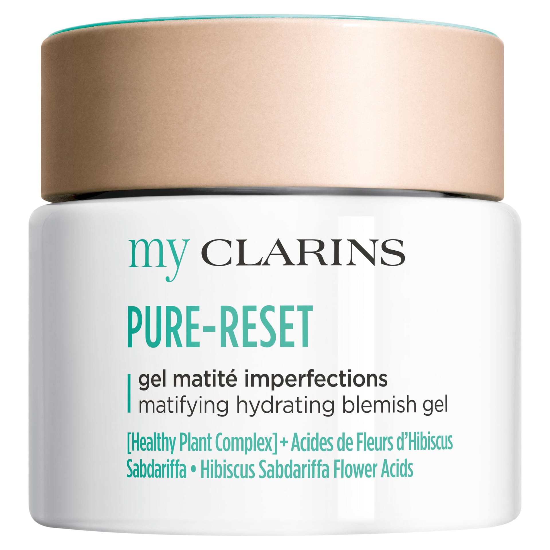 Матирующий гель для кожи лица, склонной к появлению несовершенств My Clarins Pure-Reset Matifying Hydrating Blemish Gel, 50 мл