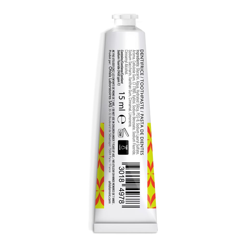 Зубная паста Ohlalá Dentifrice Cannelle Menthe Toothpaste - фото 2