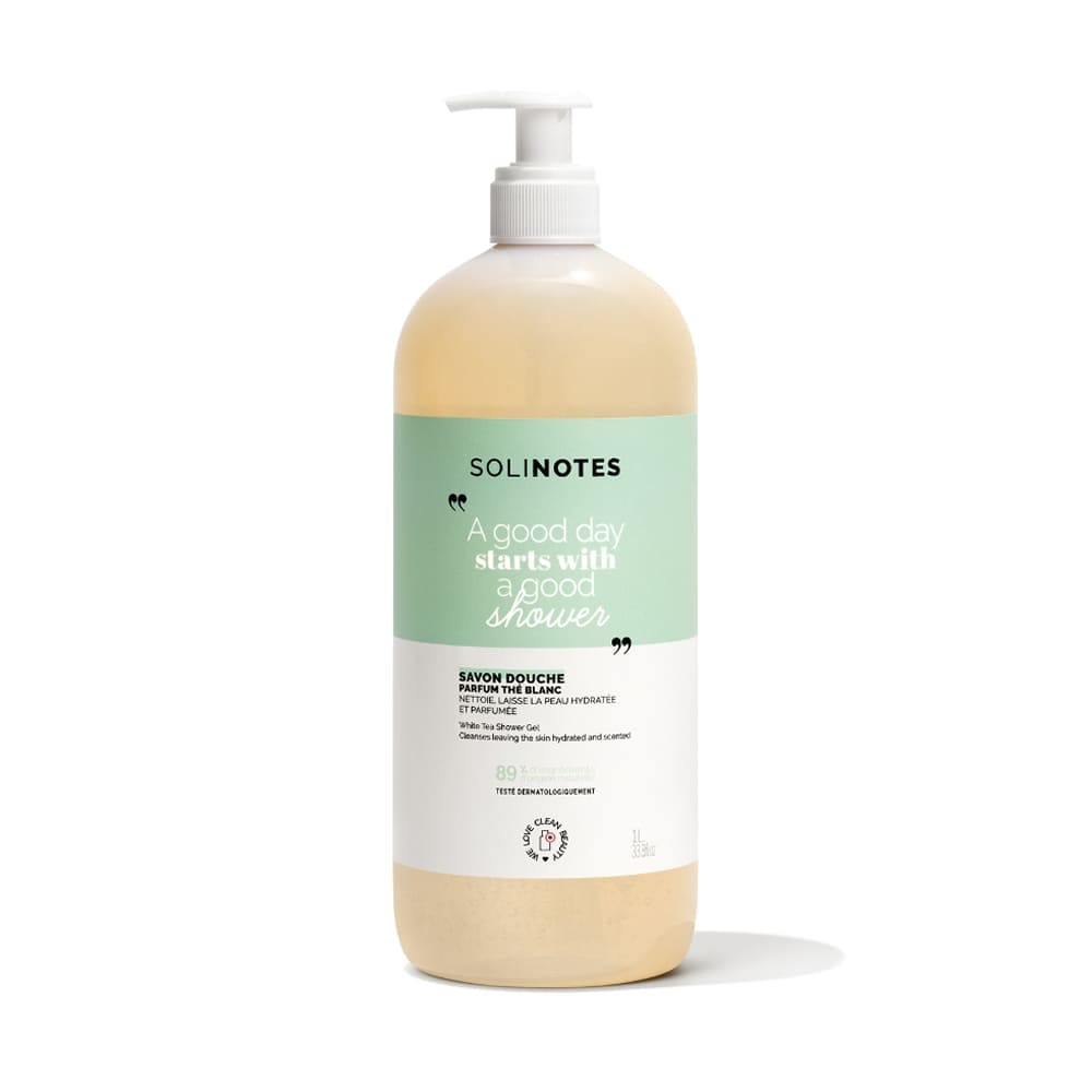Гель для душа с ароматом белого чая Solinotes White Tea Shower Gel, 1л
