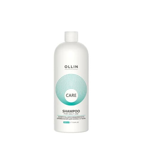 Ollin Care Шампунь для ежедневного применения для волос и тела, 1000 мл
