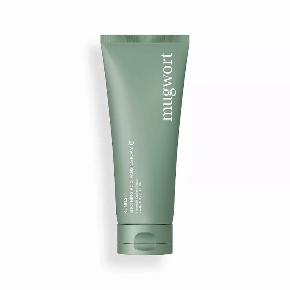 Успокаивающая, очищающая пенка для сияния кожи лица Mugwort Soothing Ac Cleansing Foam, 140 мл