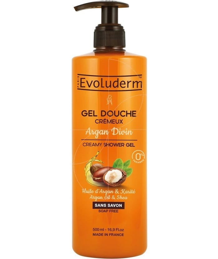 Кремовый гель для душа с аргановым маслом и маслом Ши Creamy Shower Gel Argan Oil & Shea, 500 мл