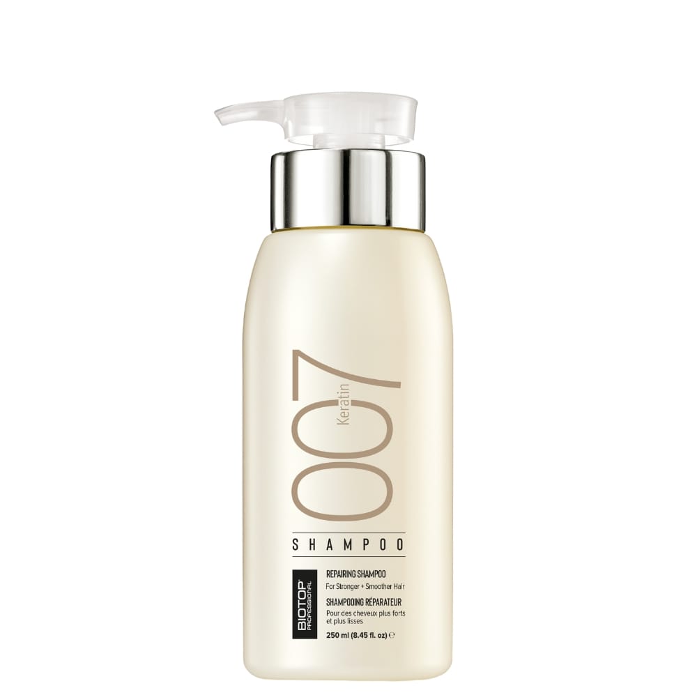 Шампунь для сильно поврежденных волос Biotop 007 Keratin Impact Shampoo, 250 мл