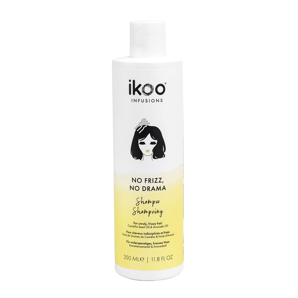 Шампунь против пушистости ikoo infusions No Frizz, No Drama Shampoo, 100 мл