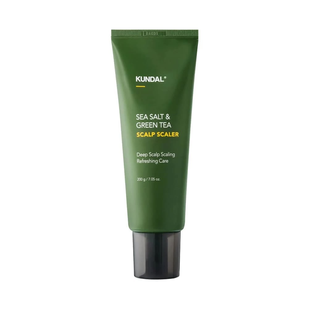 Освежающий солевой скраб для кожи головы Sea Salt & Green Tea Scalp Scaler, 200 мл