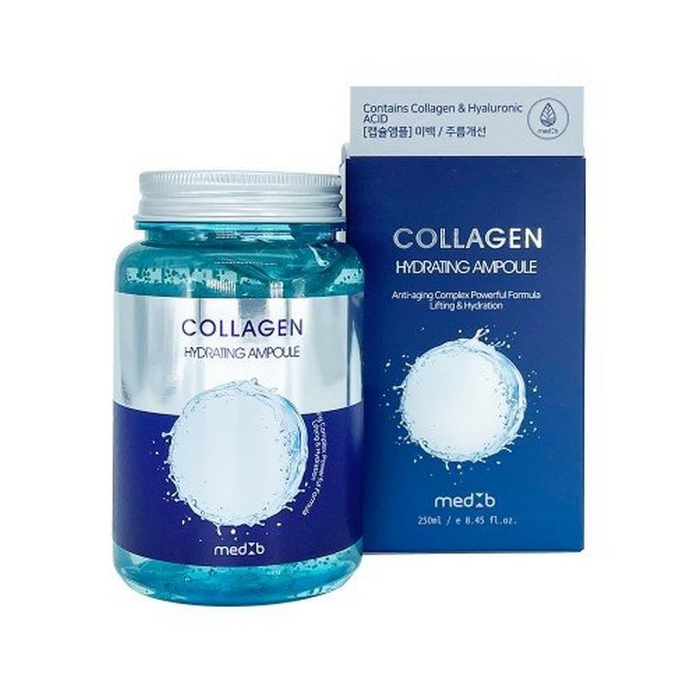 Увлажняющая сыворотка-гель для лица с коллагеном и гиалуроновой кислотой Collagen Hydrating Ampoule, 250 мл