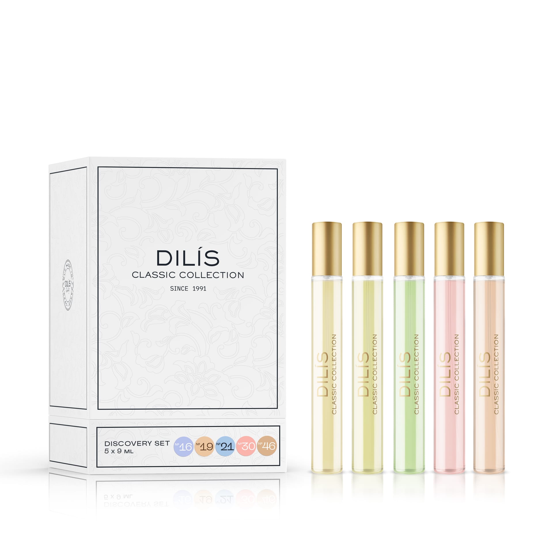 Парфюмерный набор Dilis Classic Collection (5 шт. х 9 мл)